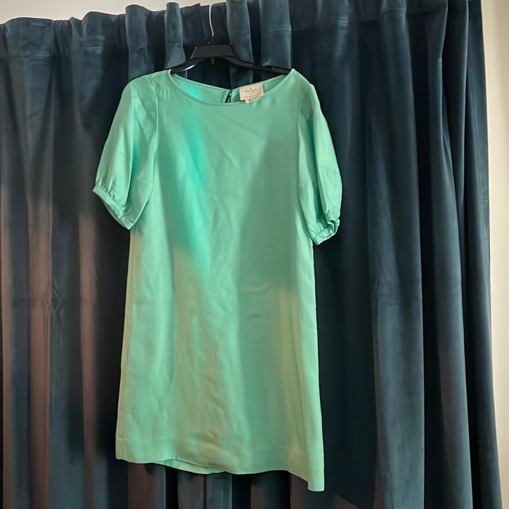 New without tags, never worn, Tiffany blue Kate spade dress.